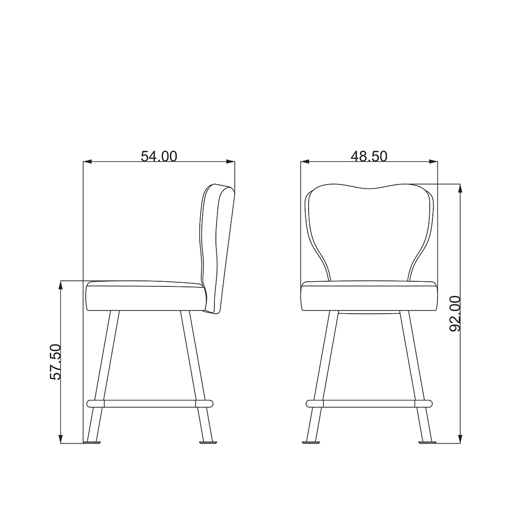 SLOT CHAIR MERCURIO