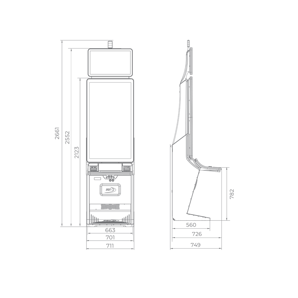 EGT G50 V SLANT TOP